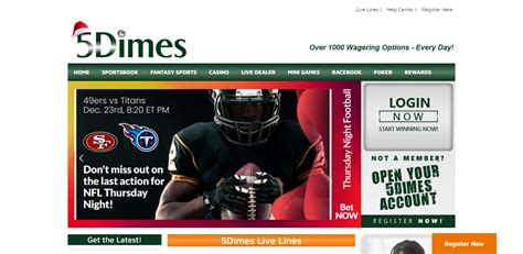 5dimes sign up